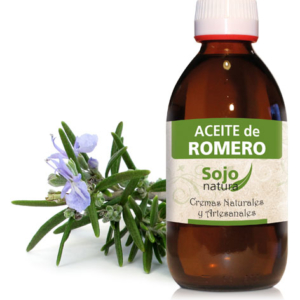 Bote de aceite de romero